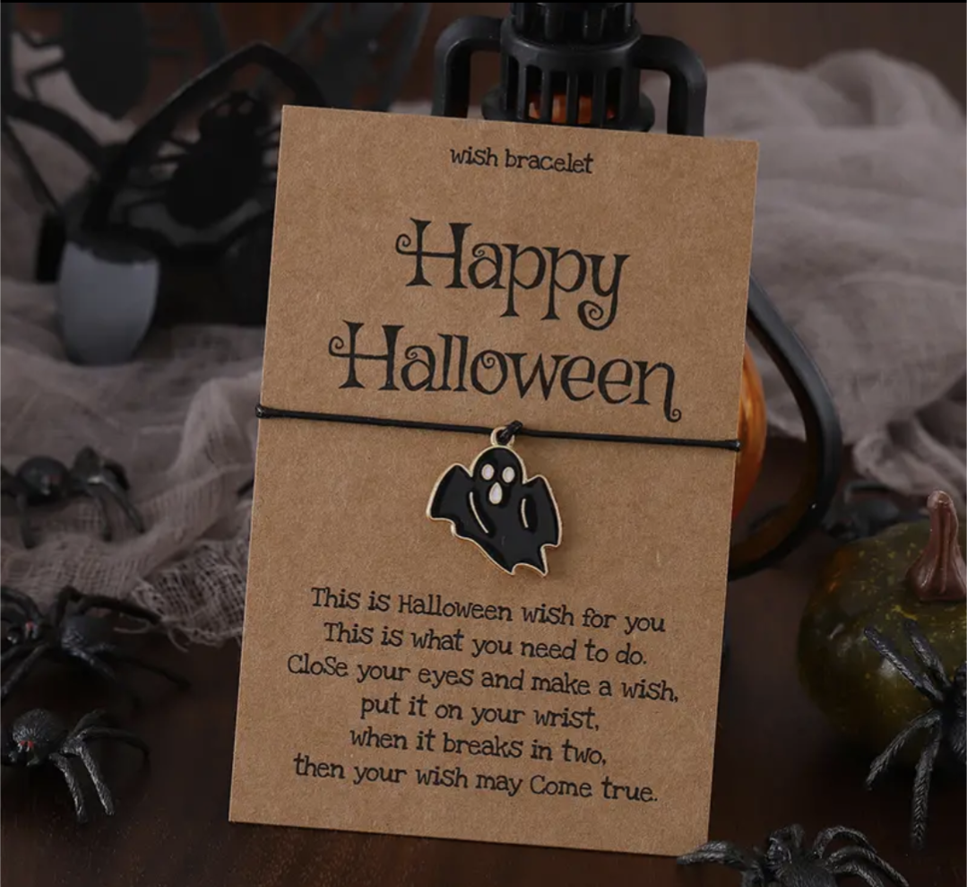 Happy Halloween Wish Bracelet