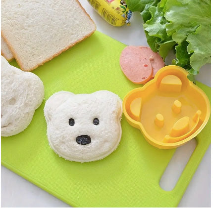 Cute Teddy Bear Sandwich Cutter