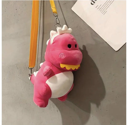 Cuteasaurus Pink Dinosaur Bag
