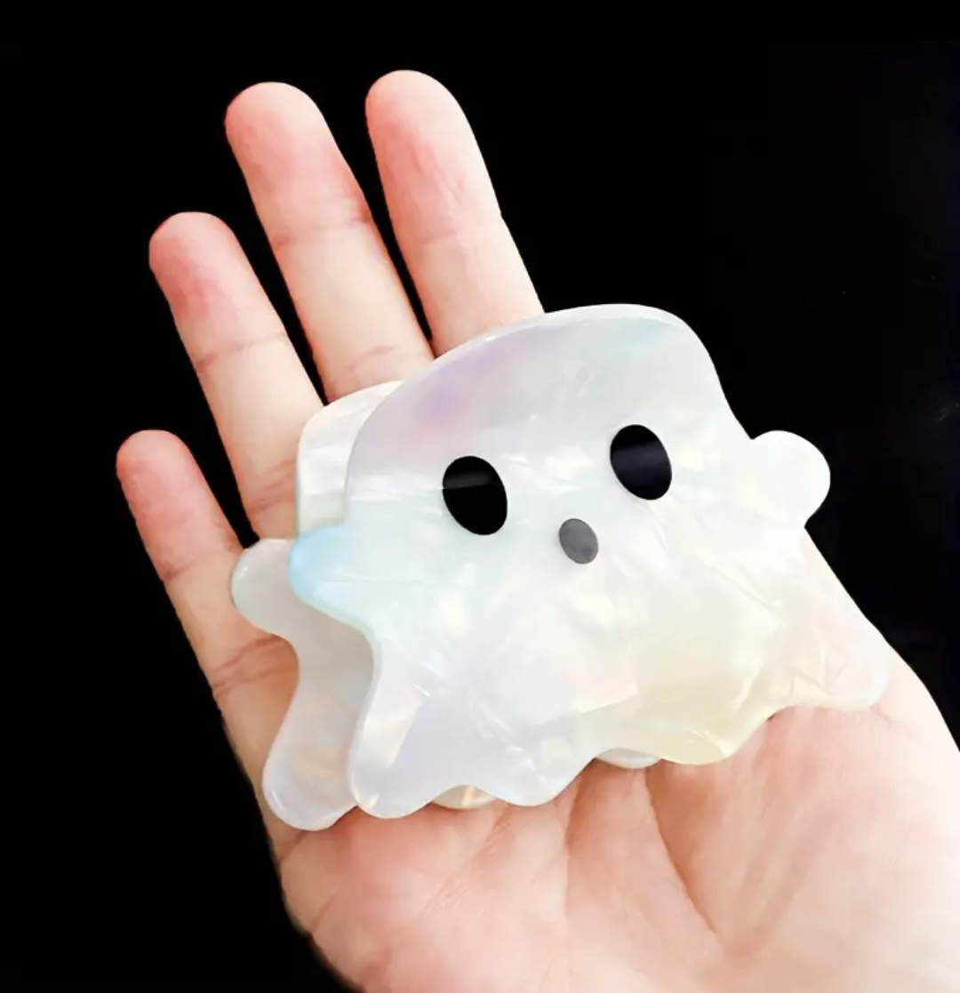 Cute Ghost Claw Clip