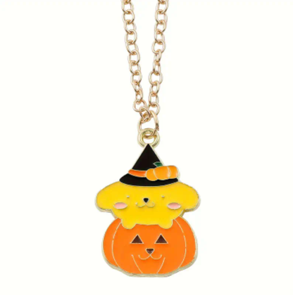 Halloween Hello Kitty & Friends Pumpkin necklace