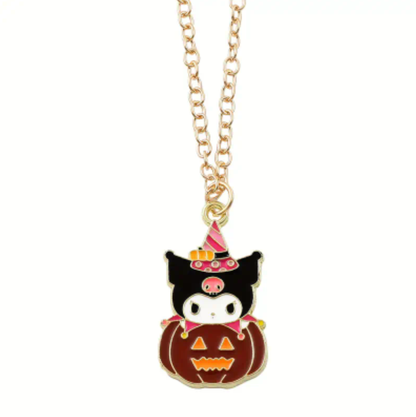 Halloween Hello Kitty & Friends Pumpkin necklace